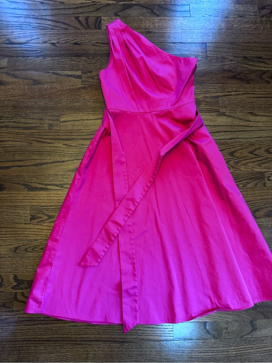 kate spade Dresses & Skirts - kate spade Poplin One Shoulder Dress Lined Zip Knee Length Size 6